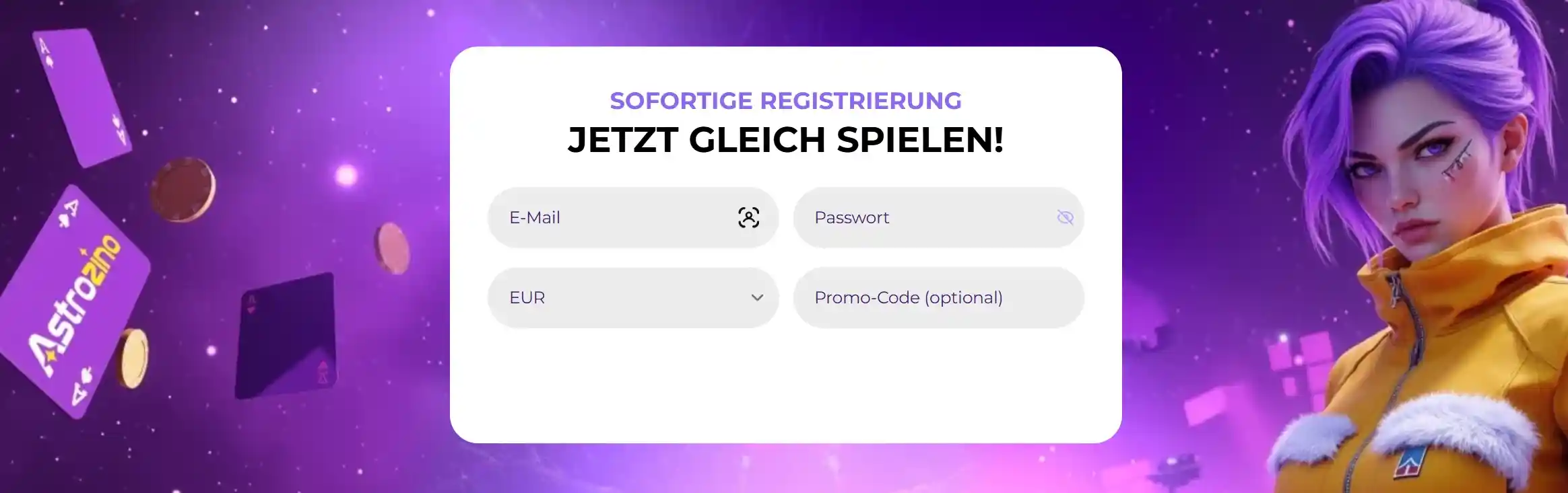 Astrozino Casino Banner